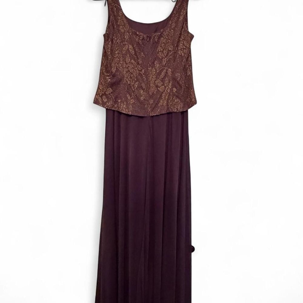Patra Women's Purple and Brown Dress